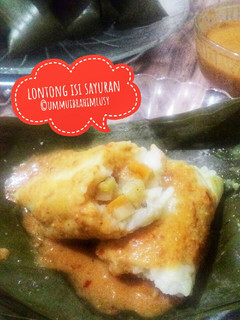 Foto resep Lontong Isi Sayuran