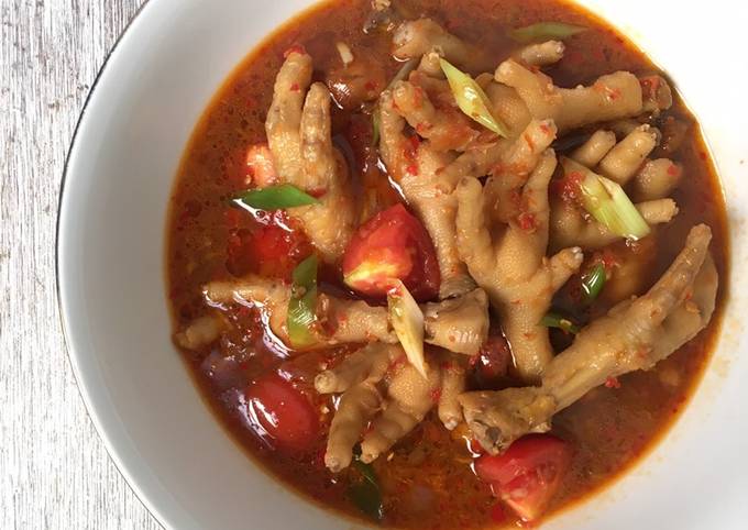 Resep 4 Tongseng Ceker Pedas Manis Oleh Lusi Aprilia Cookpad