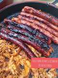 Sosis dan Ayam Slice Bakar Lava Saus
