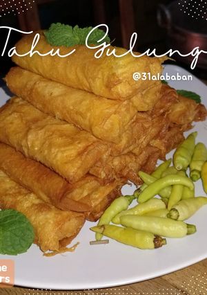 Foto resep Tahu gulung simpel