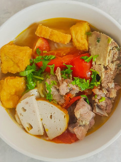 Hình của món Bún riêu cua đồng.