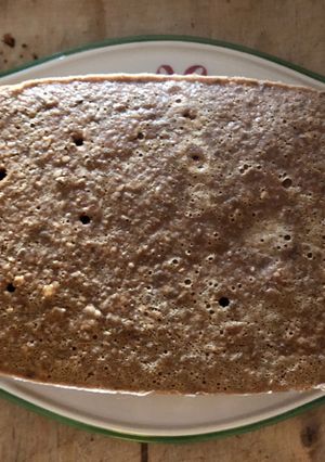 Una foto de Budín de limón y semillas