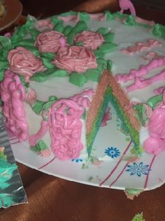 Foto resep Rainbow cake simple