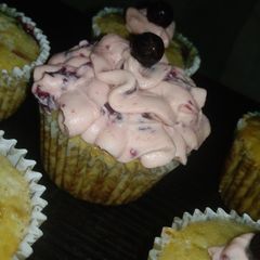 A picture of Blueberry muffins.