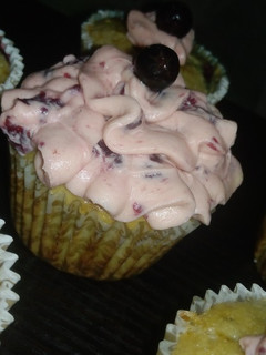 A picture of Blueberry muffins.