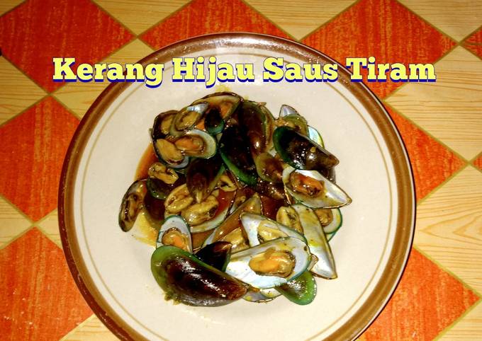 Kerang Hijau Saus Tiram Pedas manis