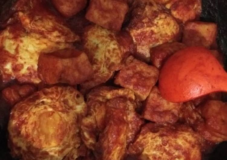 Telur mata sapi bumbu bali ๐