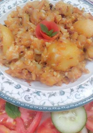 A picture of Gobhi aloo.