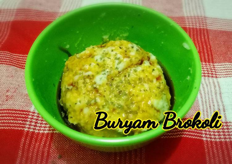 Buryam Brokoli (toddler meal)