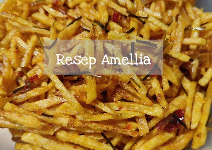 Cara bikin Kentang mustofa ala amellia Cara bikin Kentang mustofa ala amellia