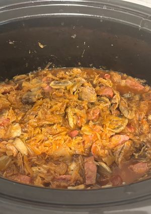 A picture of Slow Cooker Bigos.