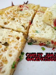 Foto resep Omelet jamur fusilli