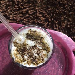 A picture of Masala chaas.