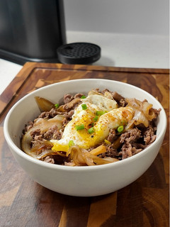A picture of 30-minute Gyudon.