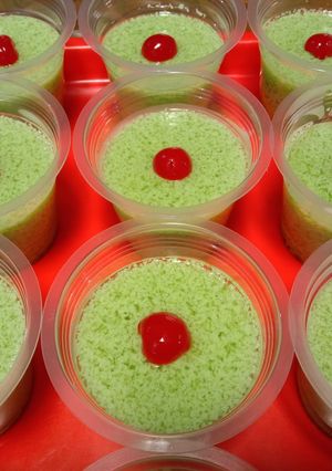 Foto resep Puding Tape Ketan Hijau