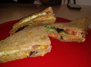 Una foto de sándwich miga