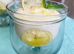 Una foto de Espuma de limón