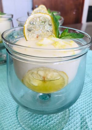 Una foto de Espuma de limón