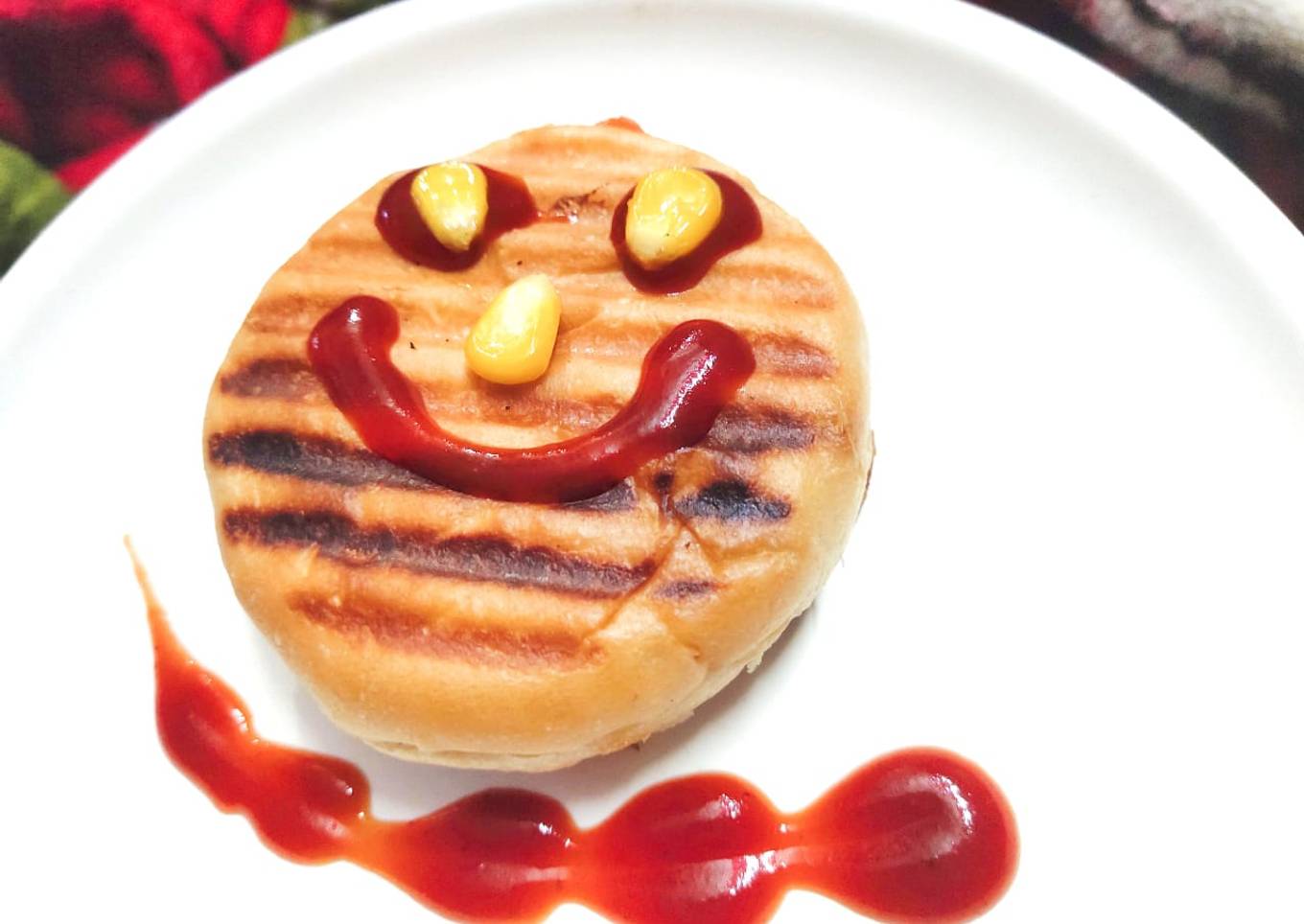 Mayonnaise Grilled burger