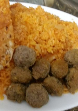 عکسی از دستور کلم پلو
