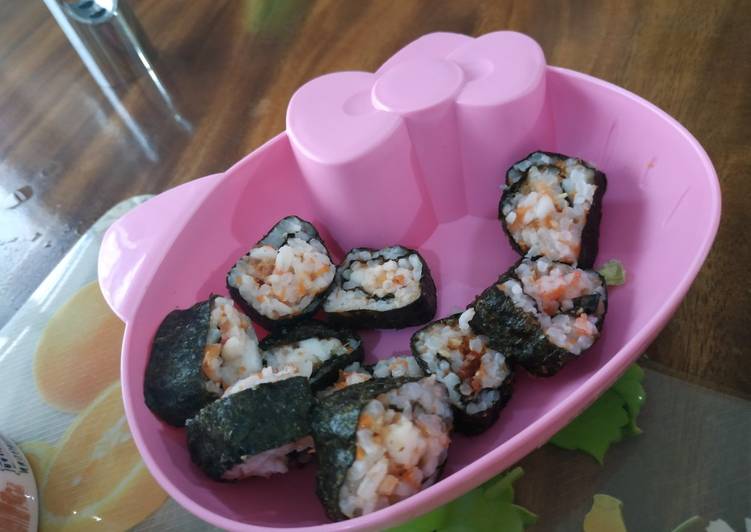 Mpasi 18bulan sushi roll anti gtm