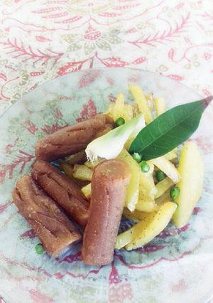 Foto resep Sosis goreng VS Kentang goreng