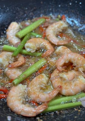 Foto resep Udang Serai Asam Pedas 🦐 🦐