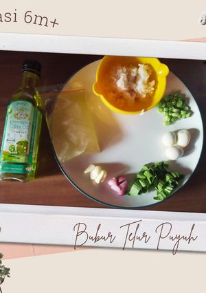 Foto resep Bubur Telur Puyuh Dan Sayuran Mpasi 6 Bulan