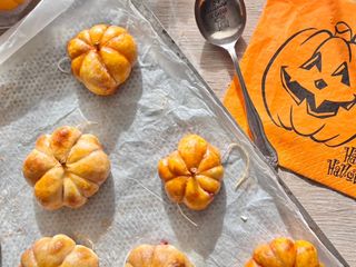 Pizza citrouille pour Halloween 🎃👻 à l’air fryer
