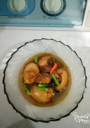 Foto resep Tumis telur rebus gula merah