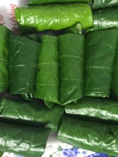 Hình của món Bò cuốn lá lốt.