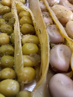 عکسی از دستور باقالی و نخود پخته😋