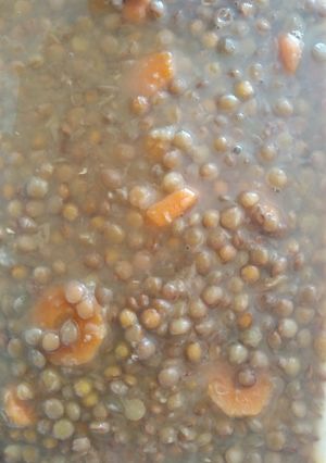 Una foto de Lentejas sin gluten en Monsieur Cuisine