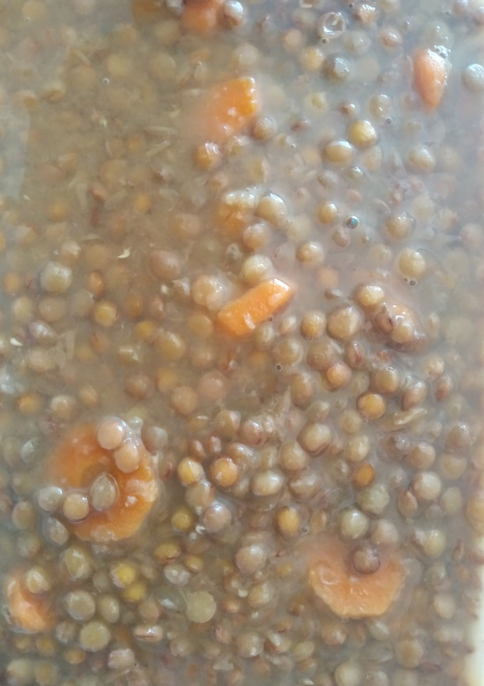 Una foto de Lentejas sin gluten en Monsieur Cuisine