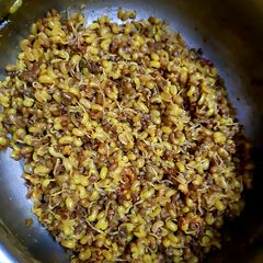 A picture of Ankurit Moth ki Sabji.