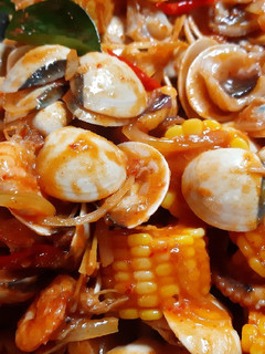 Foto resep Seafood Saus Padang