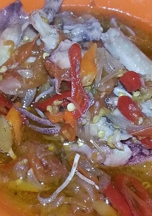 Foto resep Tumis Cumi Pedas Magicom