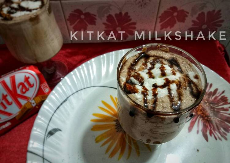 Step-by-Step Guide to Make Quick Kitkat milkshake