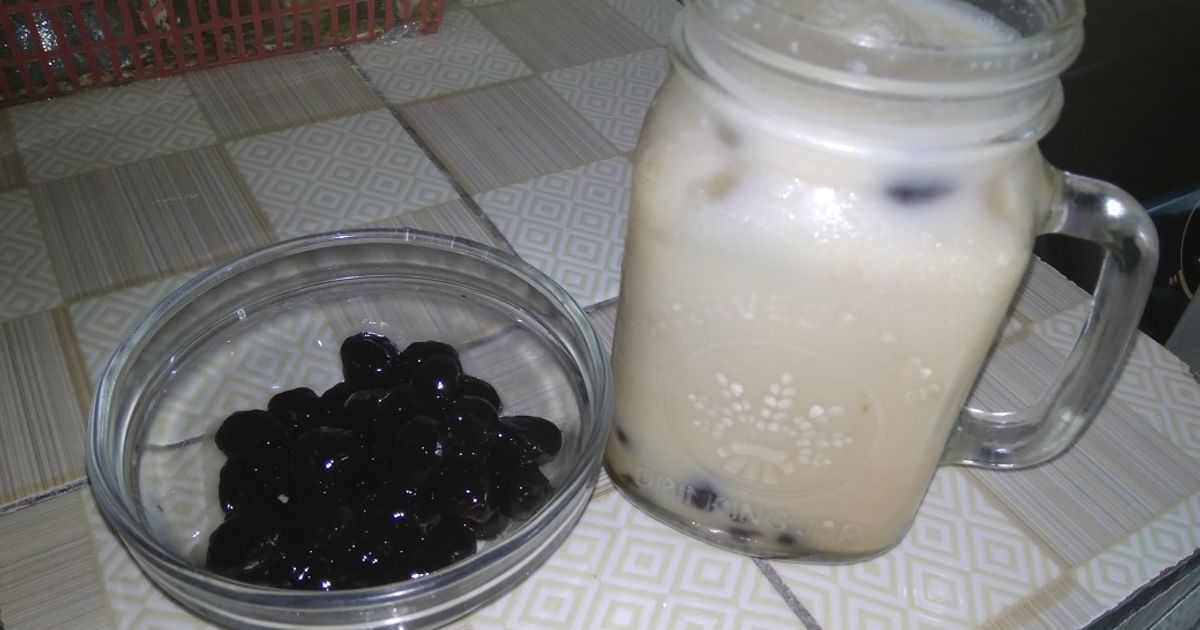 Resep Bubble Milk Tea Ala Chatime oleh Nitria damay - Cookpad