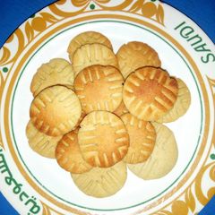 Butter cookies A picture of Butter cookies.