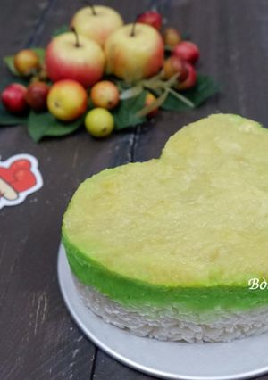 Hình của món Xôi Đậu Xanh Sầu Riêng.