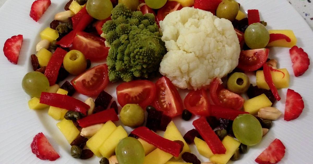 Ensalada De Frutas Y Verduras 2098 Recetas Caseras Cookpad 5911