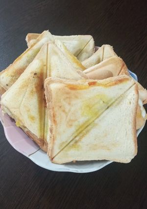 عکسی از دستور اسنک مرغ و قارچ
