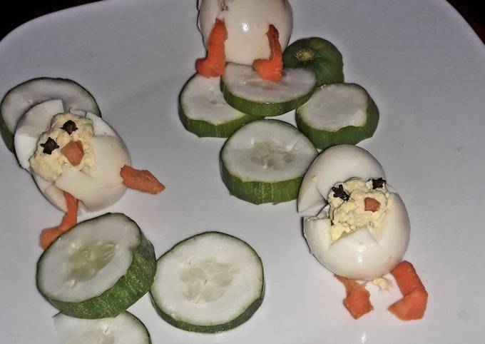 Recipe of Jamie Oliver Hatch Deviled Egg Chicks