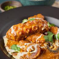 A picture of Octopus curry.