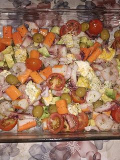 Una foto de Salpicón con aguacate