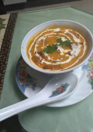 A picture of Tomato soup.