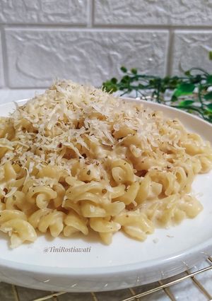 Foto resep Fussilli Carbonara