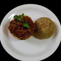 A picture of Wood apple chutney.