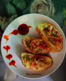 Indo-Italian Bruschetta